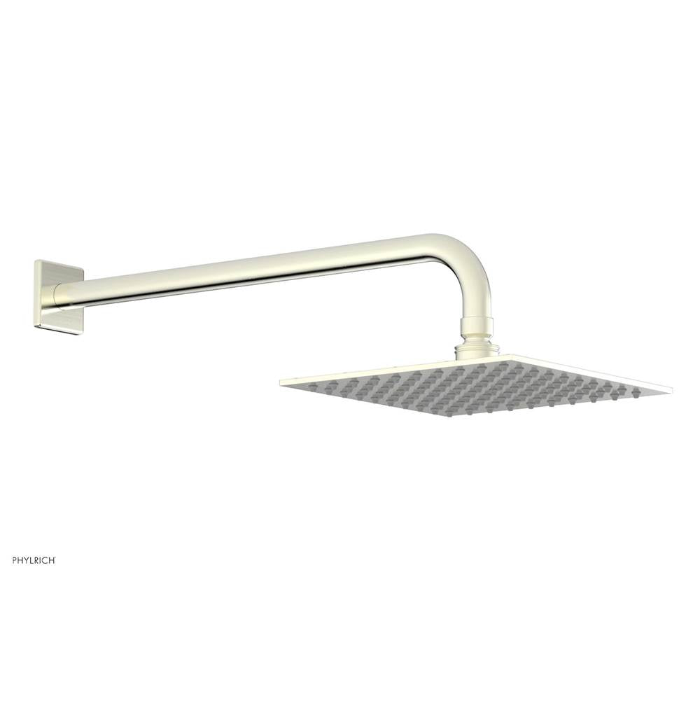 Phylrich - 8'' Square Shower Head - Satin Nickel