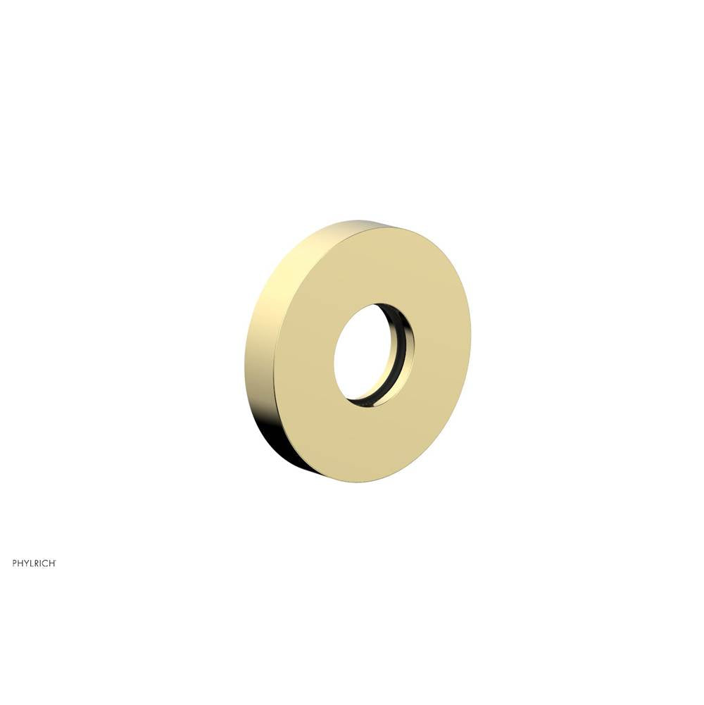 Phylrich - Contemporary Round Flange - Polished Brass