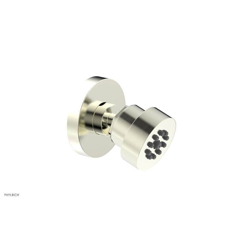 Phylrich - Round Body Spray - Satin Nickel