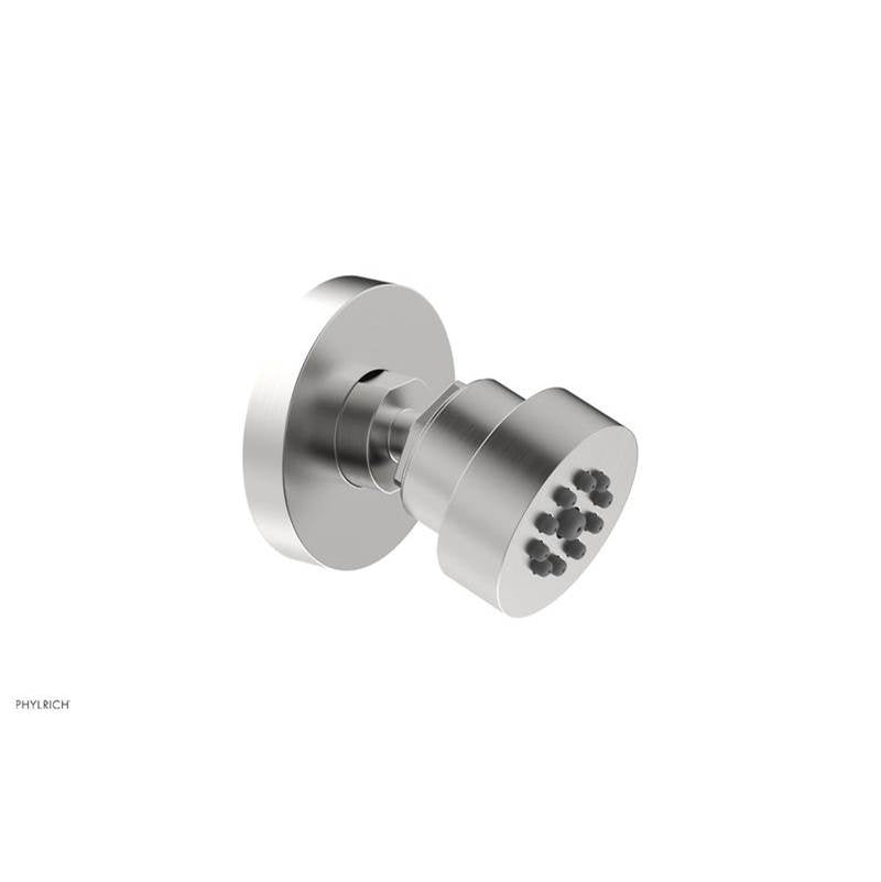 Phylrich - Round Body Spray - Satin chrome