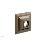 Phylrich - Contemporary Square Flange - Antique Brass