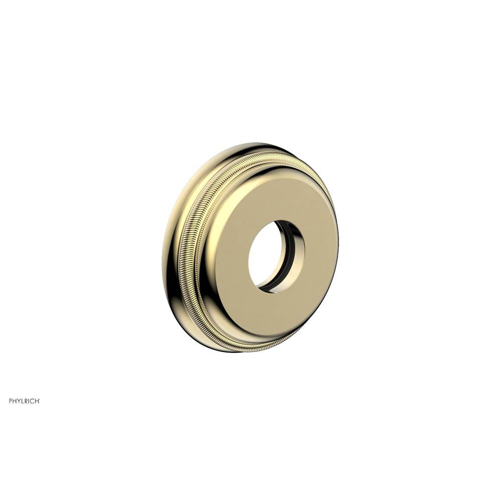 Phylrich - Coined Flange - Polished Brass Uncoated