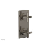 Phylrich - 2 Cross Handle Trim Kit (Ts & Bp) - Pewter