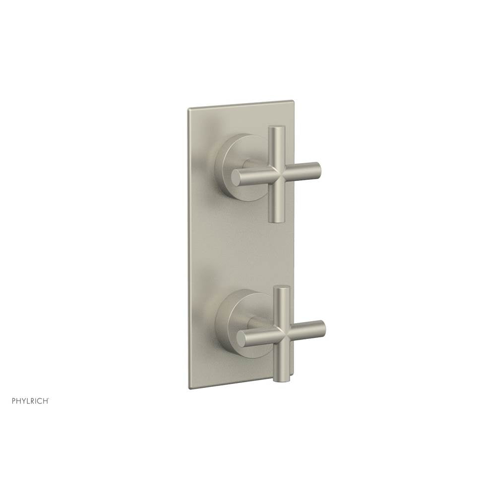 Phylrich - 2 Cross Handle Trim Kit (Ts & Bp) - Burnished Nickel