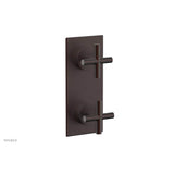 Phylrich - 2 Cross Handle Trim Kit (Ts & Bp) - Weathered Copper