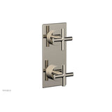 Phylrich - 2 Cross Handle Trim Kit (Ts & Bp) - Polished Nickel