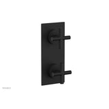 Phylrich - 2 Cross Handle Trim Kit (Ts & Bp) - Matte Black