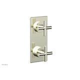 Phylrich - 2 Cross Handle Trim Kit (Ts & Bp) - Satin Nickel