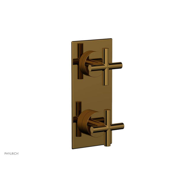 Phylrich - 2 Cross Handle Trim Kit (Ts & Bp) - French Brass