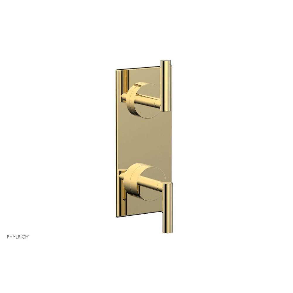 Phylrich - 2 Lever Handle Trim Kit (Ts & Bp) - Polished Brass Uncoated