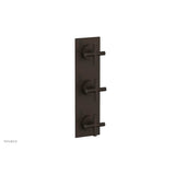 Phylrich - 3 Cross Handle Trim Kit (Ts & Bp) - Antique Bronze