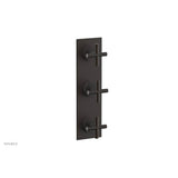 Phylrich - 3 Cross Handle Trim Kit (Ts & Bp) - Oil Rubbed Bronze