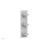 Phylrich - 3 Cross Handle Trim Kit (Ts & Bp) - Satin White