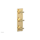 Phylrich - 3 Cross Handle Trim Kit (Ts & Bp) - Satin Brass