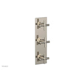 Phylrich - 3 Cross Handle Trim Kit (Ts & Bp) - Polished Nickel