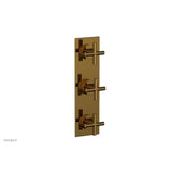 Phylrich - 3 Cross Handle Trim Kit (Ts & Bp) - French Brass