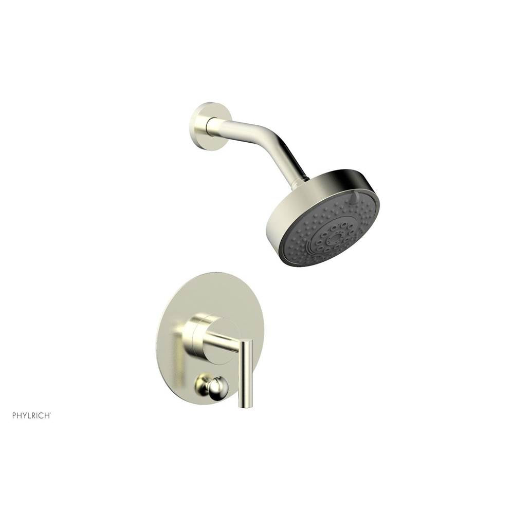 Phylrich - Pb Shower And Div Set Lever Handle Less Spt - Polished Brass