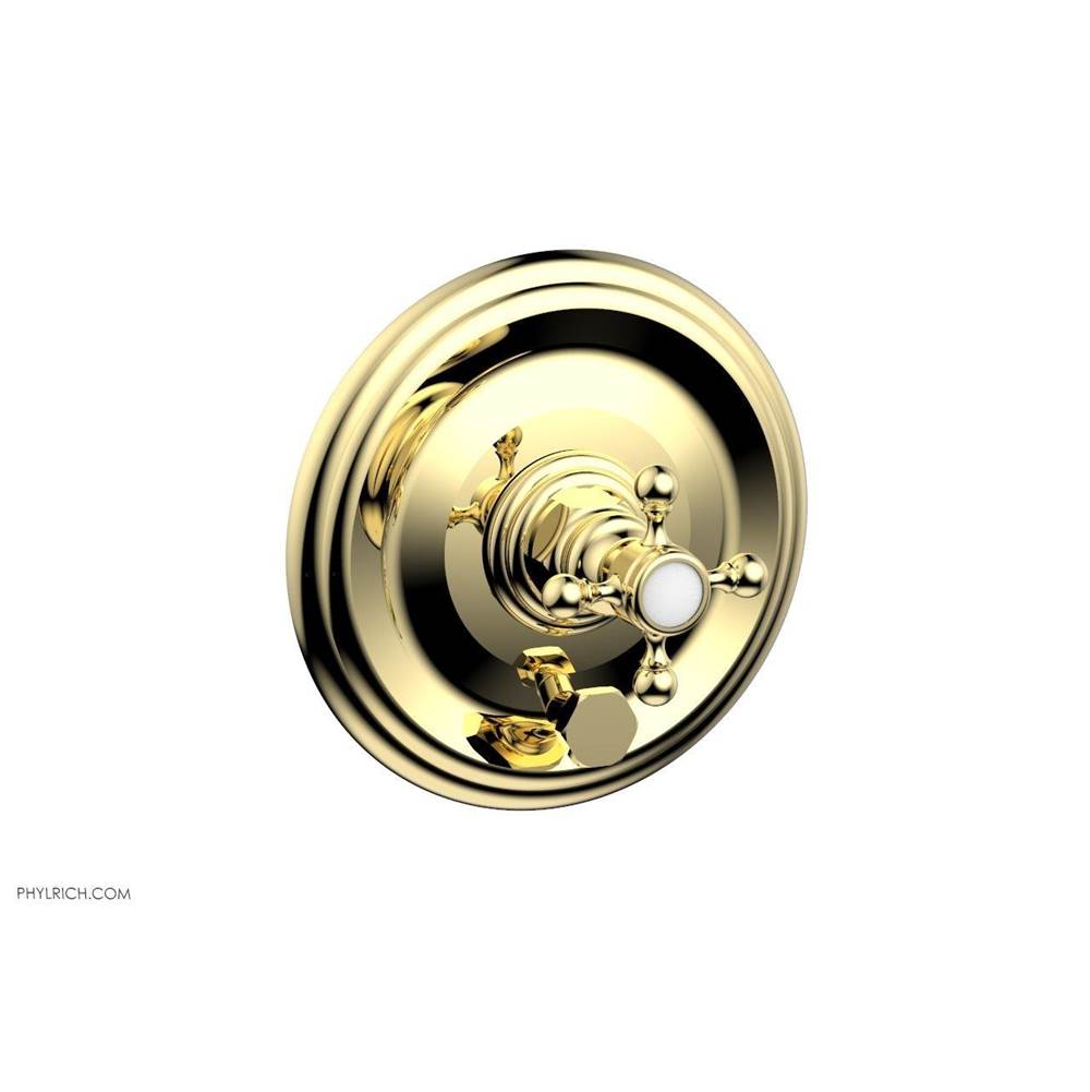 Phylrich - Pb Shwr & Div To Cr Hdl - Polished Brass