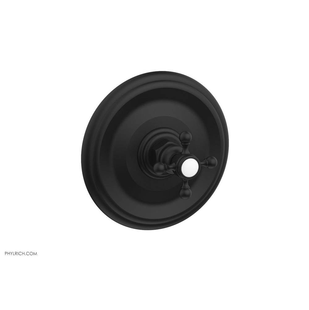 Phylrich - 3/4 Therm To Cross Hdl - Matte Black