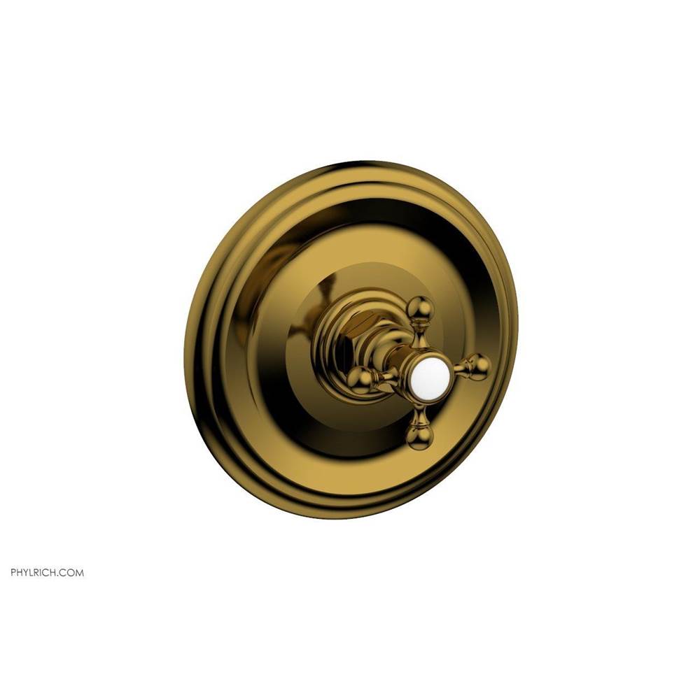 Phylrich - 3/4 Therm To Cross Hdl - French Brass
