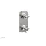 Phylrich - Mini Therm, 2 Cross Hdl - Satin chrome