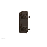 Phylrich - Mini Therm, 2 Cross Hdl - Antique Bronze