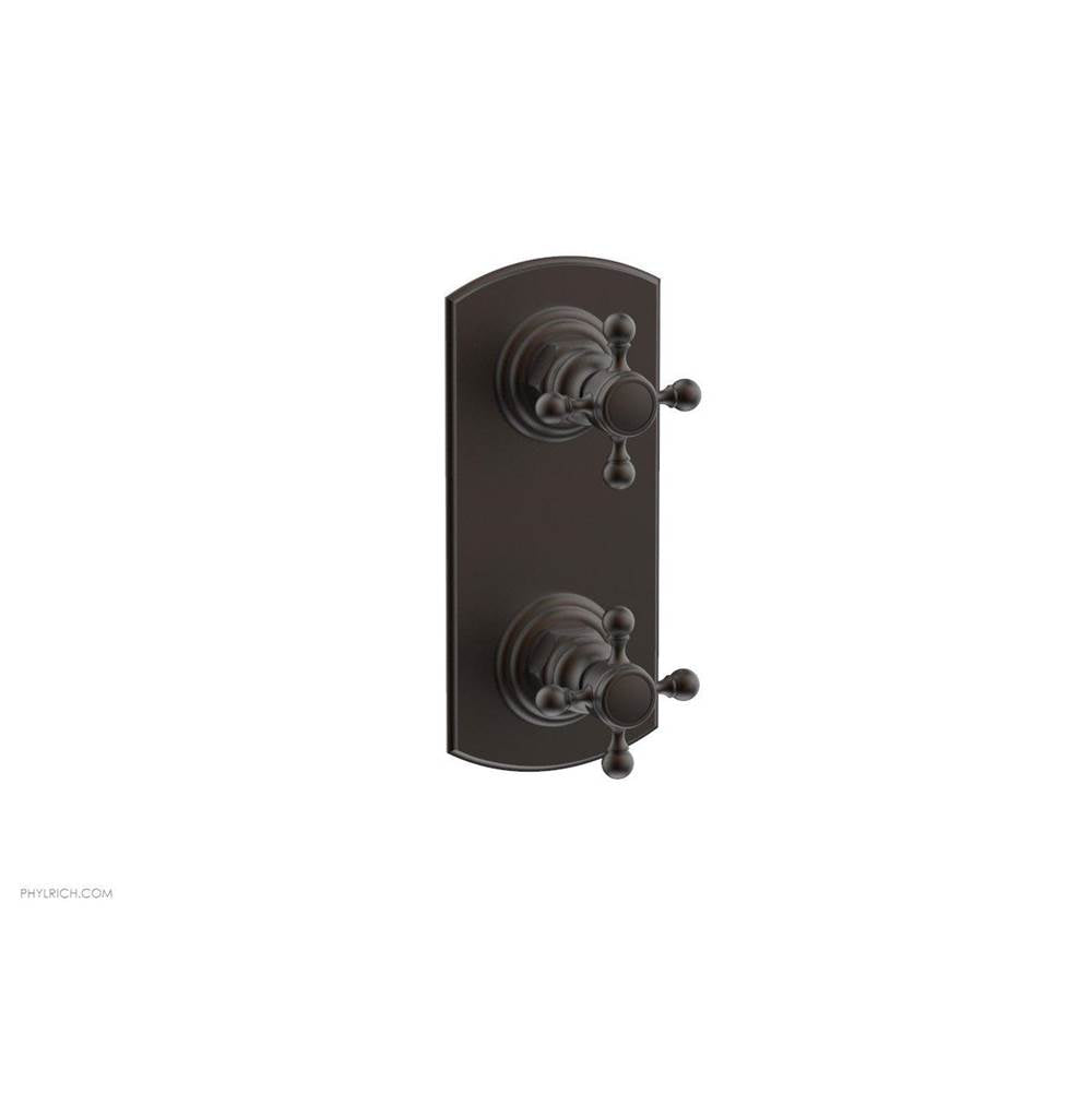 Phylrich - Mini Therm, 2 Cross Hdl - Oil Rubbed Bronze