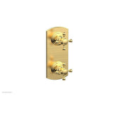 Phylrich - Mini Therm, 2 Cross Hdl - Satin Gold