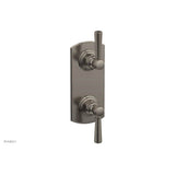 Phylrich - Mini Therm, 2 Lever Hdl - Pewter