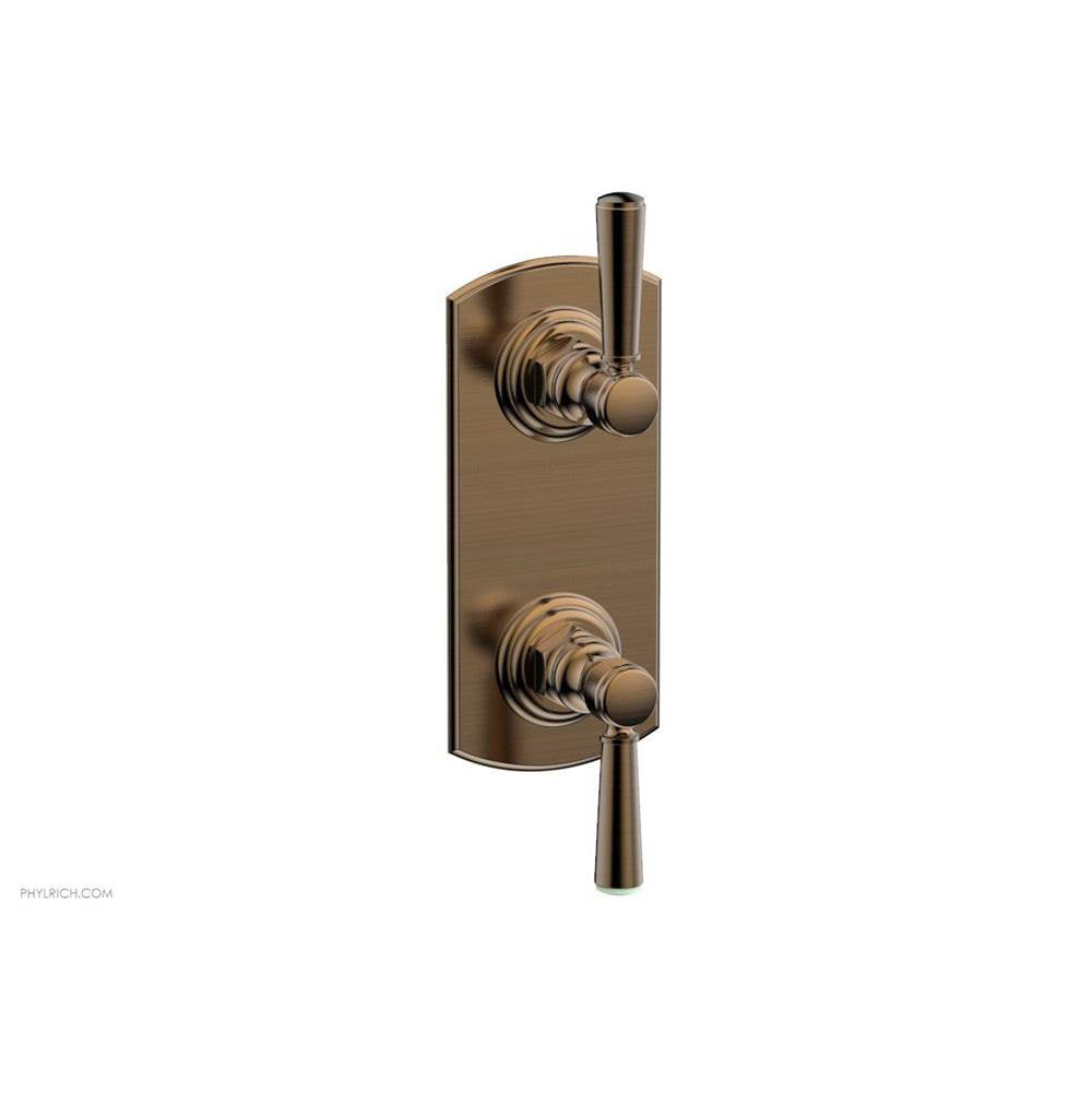 Phylrich - Mini Therm, 2 Lever Hdl - Old English Brass