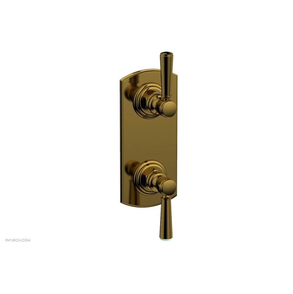 Phylrich - Mini Therm, 2 Lever Hdl - French Brass