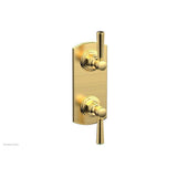 Phylrich - Mini Therm, 2 Lever Hdl - Satin Gold