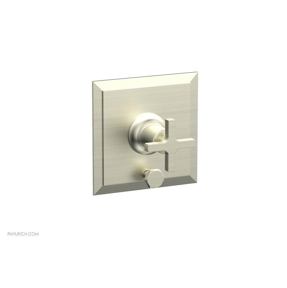 Phylrich - Pb Plate & Div To Cr Hdl - Satin Nickel
