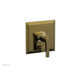 Phylrich - Pb Plate & Div To Cr Hdl - Antique Brass
