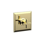 Phylrich - Pb Shwr To, Cross Hdl - Polished Brass