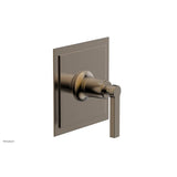 Phylrich - Shower Plate and Handle Trim - Antique Brass