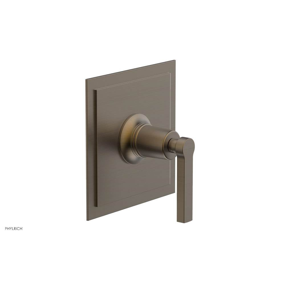 Phylrich - Shower Plate and Handle Trim - Old English Brass