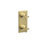 Phylrich - Mini Therm, 2 Cross Hdl - Burnished Gold