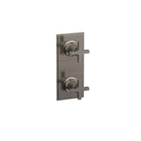 Phylrich - Mini Therm, 2 Cross Hdl - Pewter