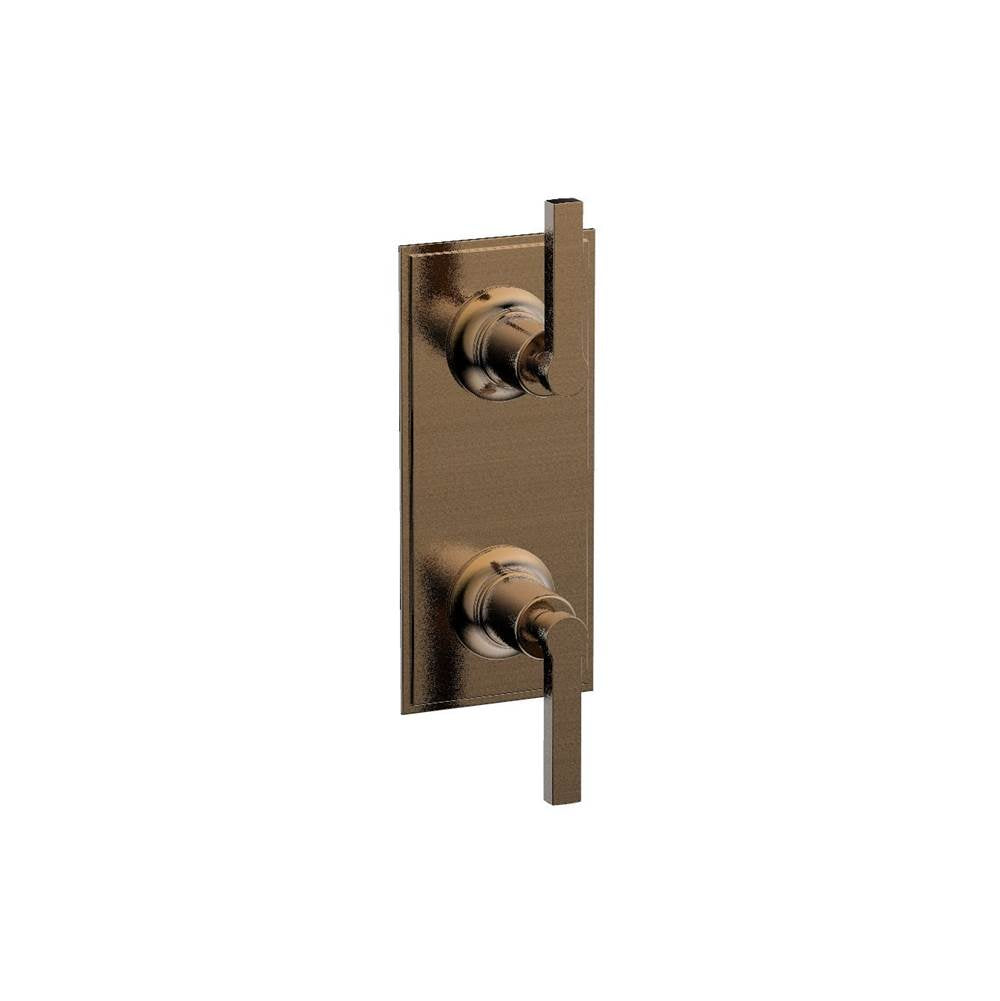 Phylrich - Mini Therm, 2 Lever Hdl - Old English Brass