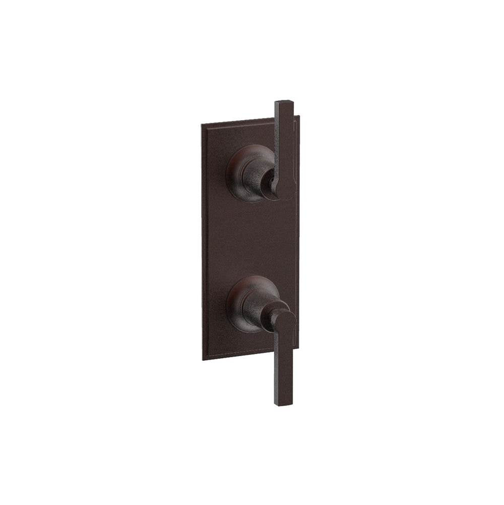 Phylrich - Mini Therm, 2 Lever Hdl - Weathered Copper