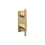 Phylrich - Mini Therm, 2 Lever Hdl - Satin Brass