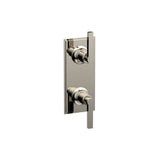 Phylrich - Mini Therm, 2 Lever Hdl - Polished Nickel