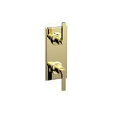 Phylrich - Mini Therm, 2 Lever Hdl - Polished Brass