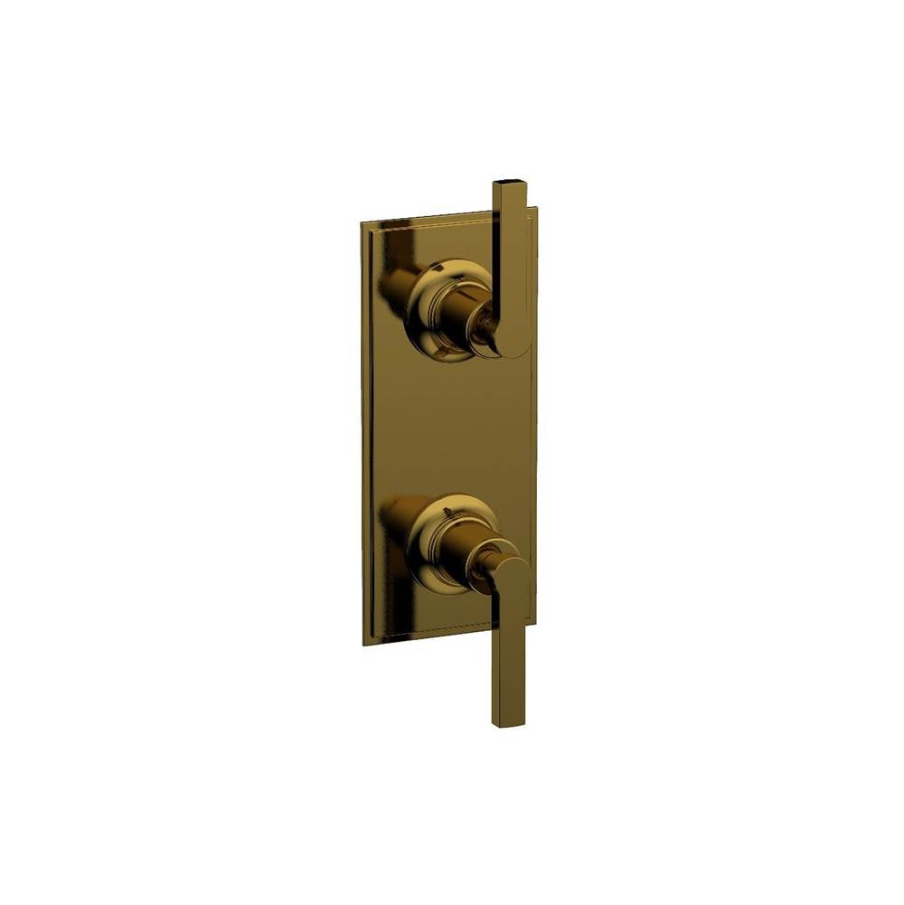 Phylrich - Mini Therm, 2 Lever Hdl - French Brass