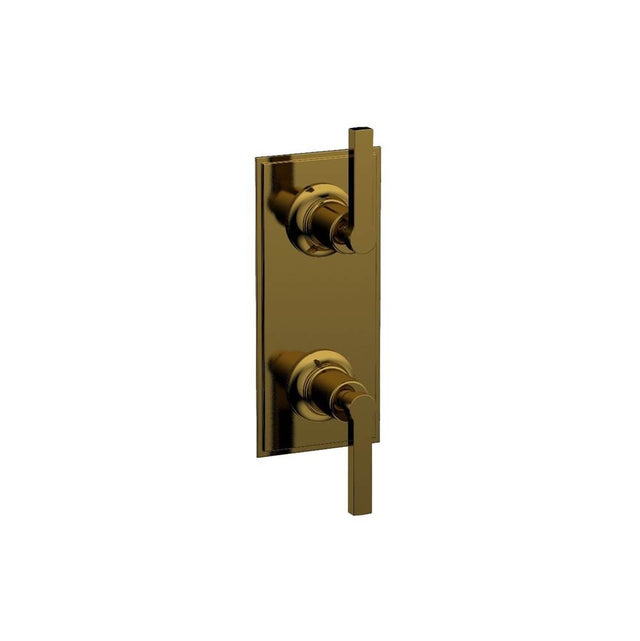 Phylrich - Mini Therm, 2 Lever Hdl - French Brass