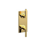 Phylrich - Mini Therm, 2 Lever Hdl - Polished Gold