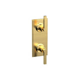 Phylrich - Mini Therm, 2 Lever Hdl - Satin Gold