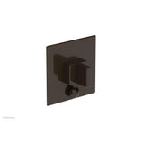 Phylrich - MIX Pressure Balance Shower Plate with Diverter and Handle Trim Set - Blade Handle 4-107 - Antique Bronze