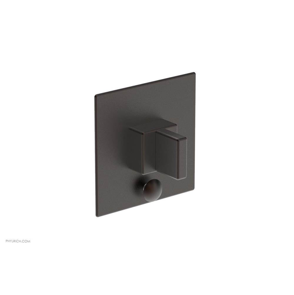 Phylrich - MIX Pressure Balance Shower Plate with Diverter and Handle Trim Set - Blade Handle 4-107 - Oil Rubbed Bronze